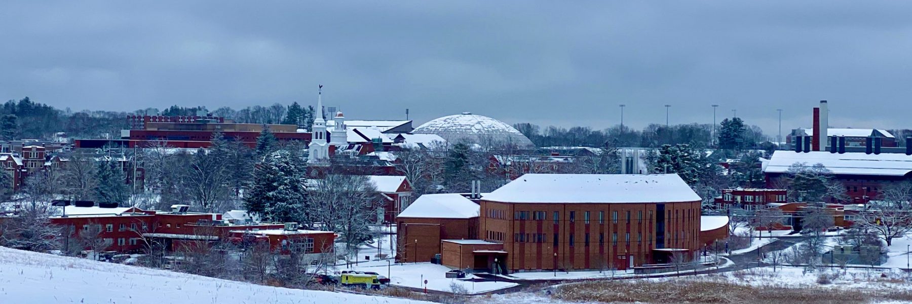 UConn in the snow